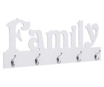 Стенна закачалка за палта FAMILY, 74x29,5 см