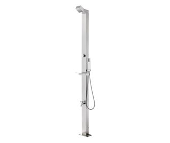 Dus pentru gradina, 220 cm, otel inoxidabil