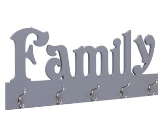 Стенна закачалка за палта FAMILY, 74x29,5 см