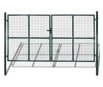 Kerti hálós kapu kerítés ajtó fali rács 289 x 175 cm / 306 x 225 cm