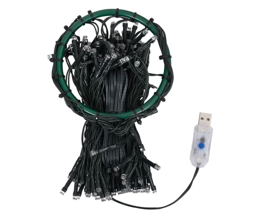 Mrežasta rasvjeta za božićno drvce s 250 LED žarulja 250 cm 