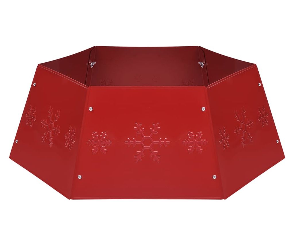 Podloga za božićno drvce crvena Ø 68 x 25 cm 