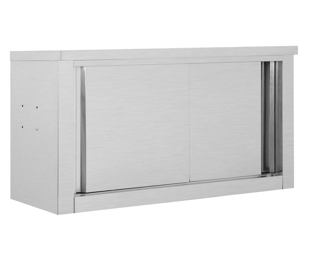 Konyhai szekrny tolajtkkal, 90x40x50 cm, rozsdamentes acl