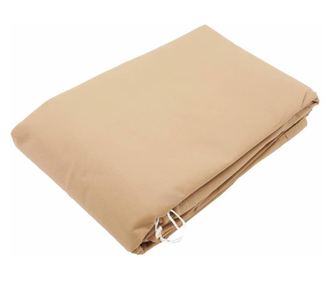 Zimska koprena z zadrgo 70 g/m² bež 2x2,5 m