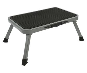 Taburet cu o treapta pliabil, 150 kg, metal