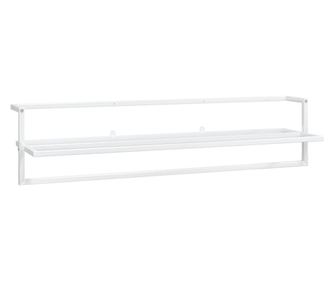 Stalak za ručnike bijeli 95 x 25 x 22 cm željezni