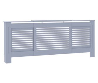 Masca pentru calorifer, gri, 205 cm, MDF