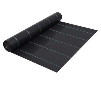 Tkanina proti plevelu in koreninam mat črna 2x100 m PP