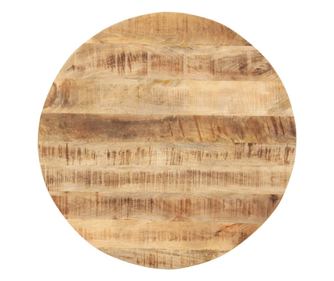 Mizna plošča, 40 cm, masivno mango les, okrogla, 15-16 mm