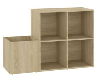 Pantofar de hol, stejar sonoma, 105x35,5x70 cm, PAL