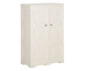 Manyag szekrny, 79x43x125 cm, krmszn, fa hats