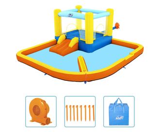 Napihljiv otroški vodni park H2OGO Beach Bounce