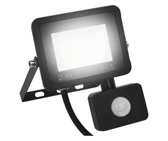 hideg fehér fényű szenzoros LED-reflektor 20 W