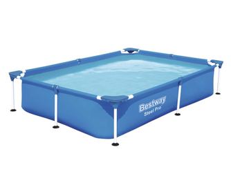 Bazen Steel Pro 221x150x43 cm
