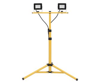 hideg fehér fényű háromlábú LED-es reflektor 2 x 20 W