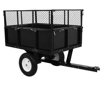 Prikolica za vrtno kosilnico 300 kg nosilnost