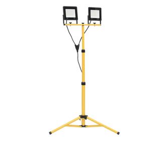 hideg fehér fényű háromlábú LED-es reflektor 2 x 50 W
