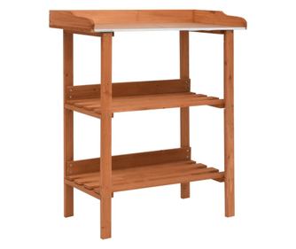 Stalak za biljke 76 x 37 x 89 cm od jelovine