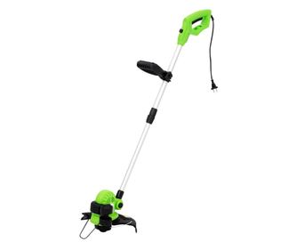 vidaXL Trimmer de gazon electric cu tijă telescopică, 29 cm, 550 W