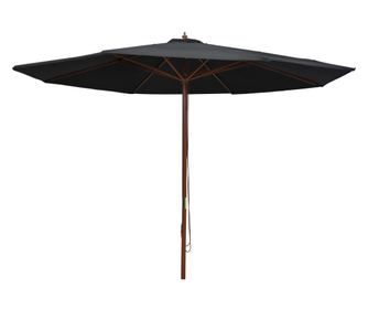Naperny, faoszlop, fekete, 350 cm