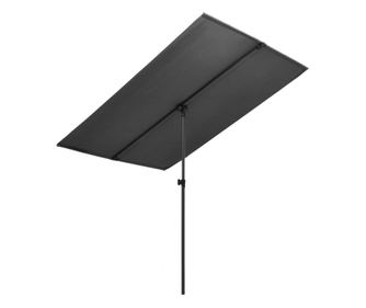 Vrtni suncobran s aluminijskom šipkom 2 x 1,5 m antracit
