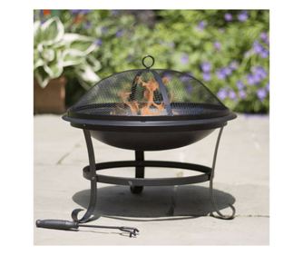 RedFire Atlanta crna čelična vatra 51 cm 85014