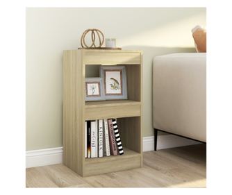Knyvespolc/Szoba elvlasztfal, sonoma tlgy, 40x30x72 cm