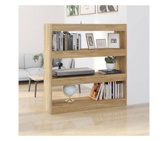 Knyvespolc/Szoba elvlasztfal, sonoma tlgy, 100x30x103 cm