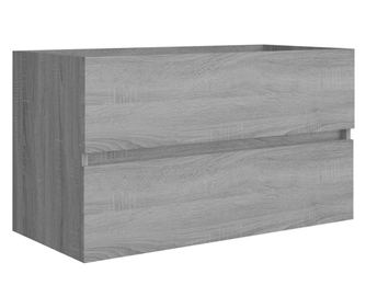 Ormarić za umivaonik boja hrasta sonome 80x38,5x45 cm drveni