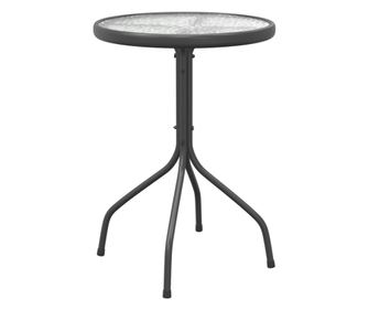 Vrtni stol Ø 50 x 71 cm čelični antracit