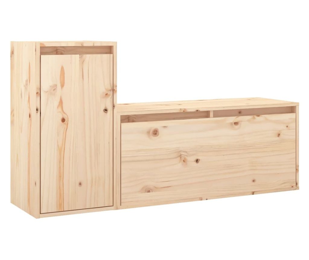 TV ormarići 2 kom od masivne borovine 