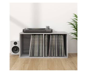 Vinil trol doboz, sonoma szrke, 71x34x36 cm, fa