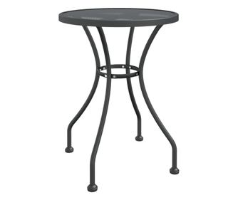 Vrtni stol od ekspandirane metalne mreže Ø 60 x 72 cm antracit