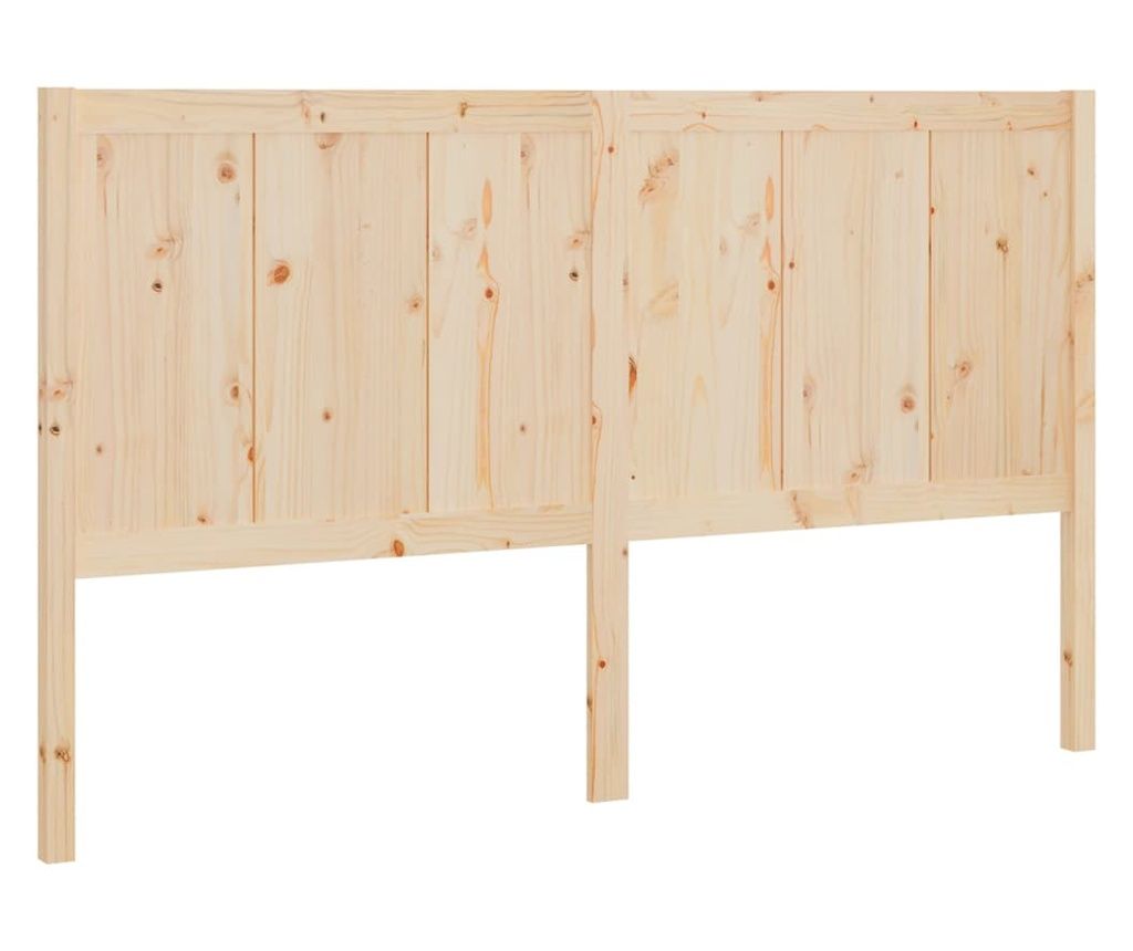 Uzglavlje za krevet 125,5 x 4 x 100 cm od masivne borovine 