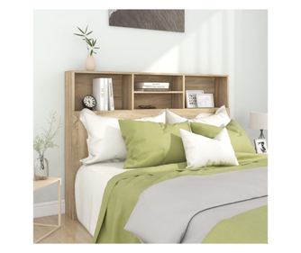 Табла с гардероб, дъб сонома, 140x19x103,5 см