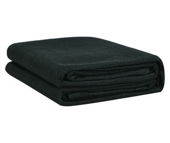 Preproga za šotor 400x500 cm temno zelena HDPE