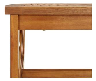 Stolić za kavu, 102 x 50 x 43 cm, masivno drvo akacije