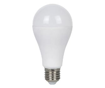 Led izzó alakú A65, E27, 17w, semleges fehér