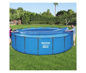 Bestway Prelată solară de piscină Flowclear, 549 cm