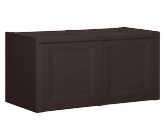 Škatla za blazine rjava 86x40x42 cm 85 L
