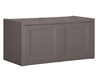 Škatla za blazine siva 86x40x42 cm 85 L