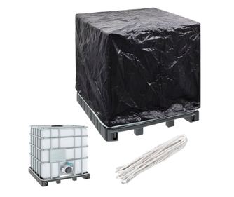 IBC tartlyfedl 8 szemmel, 116x100x120 cm