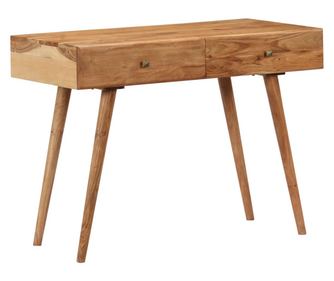 Stol, 100x51x76 cm, masivno drvo akacije