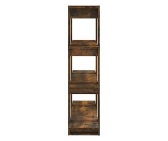 Knyvespolc/Szoba elvlasztfal, sznezett tlgy, 100x30x123,5 cm