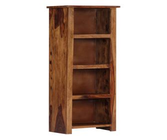 Könyvespolc, 50x30x100 cm, sheesham tömörfa
