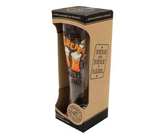 Söröspohár Folyjon a sör. Boldog születésnapot! 500ml