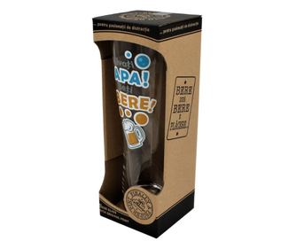 "Söröspohár Mentsd meg a vizet! Igyál sört! 500ml"