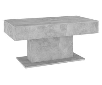 Masuta de cafea, gri beton, 96x50x45 cm, PAL