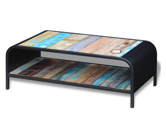 Stolić za kavu, reciklirano masivno drvo