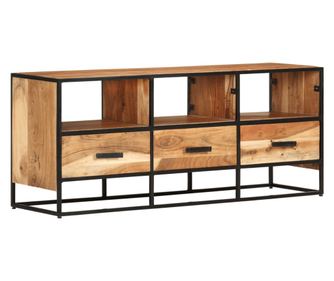 TV komoda, 110x30x45, masivno drvo akacije